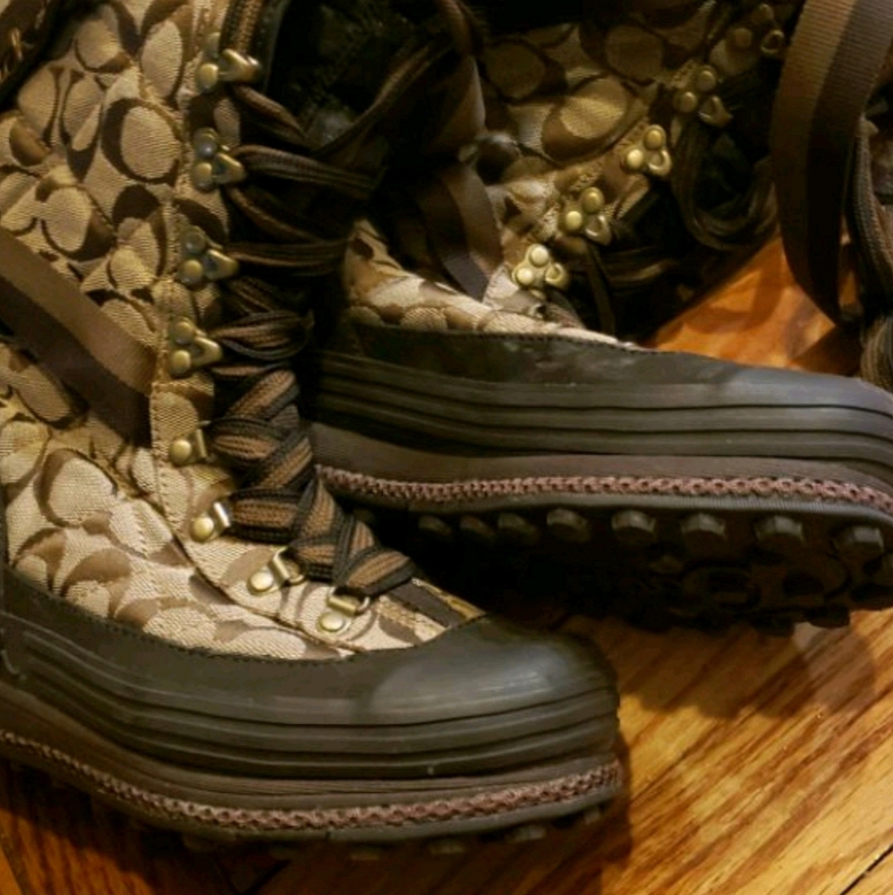 Like New Coach Snow Boots.